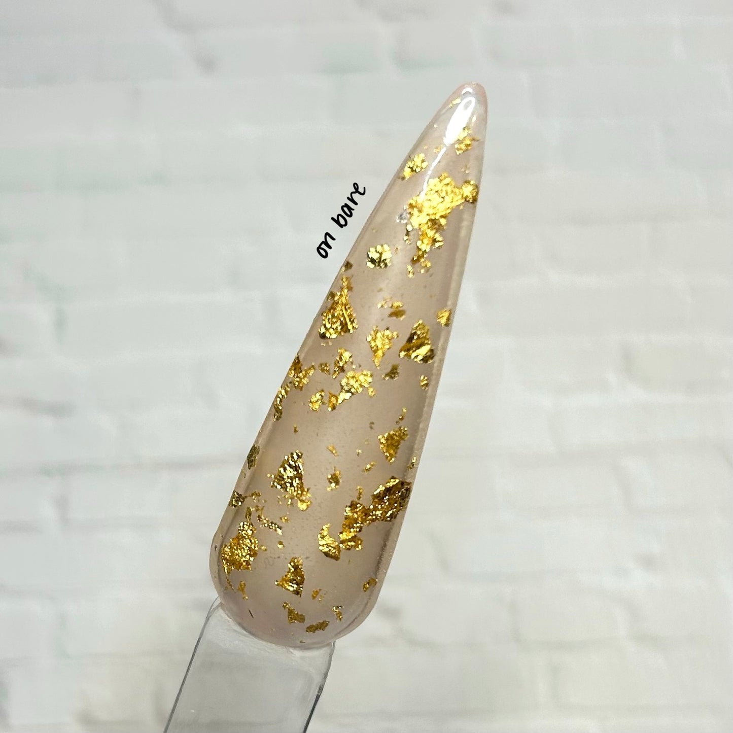 Gold Foil Topper