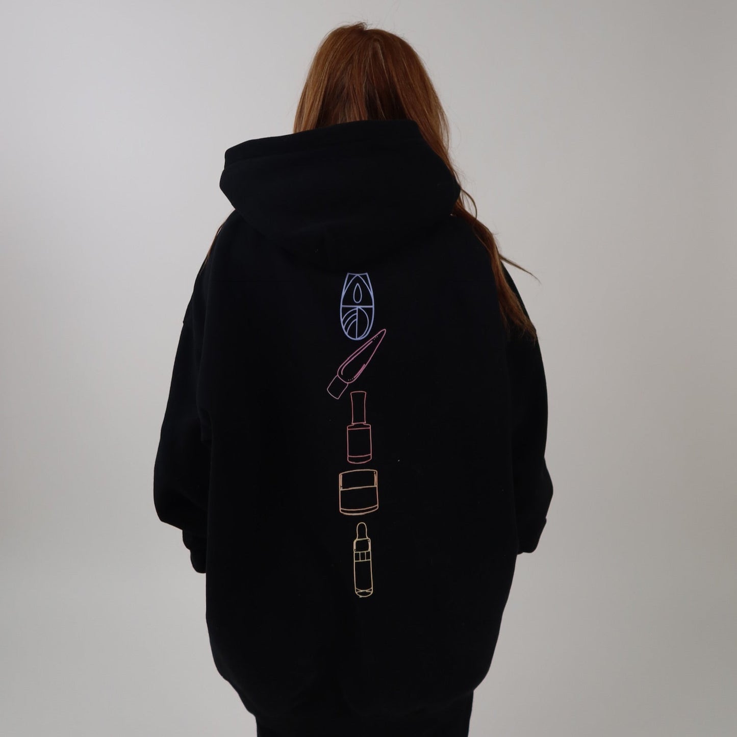 Oversized Spine Tat Hoodie