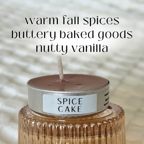Spice Cake Tealight Candle