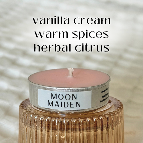 Moon Maiden Tealight Candle