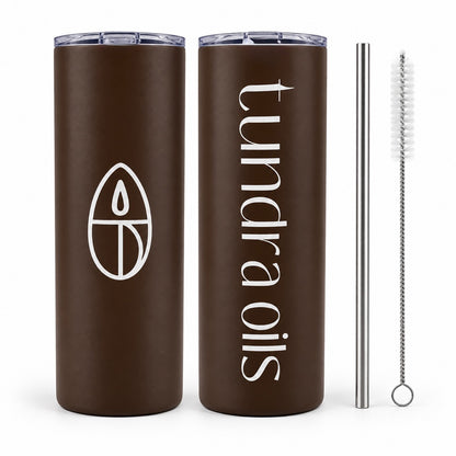 Tundra Oils Long Skinny Tumbler