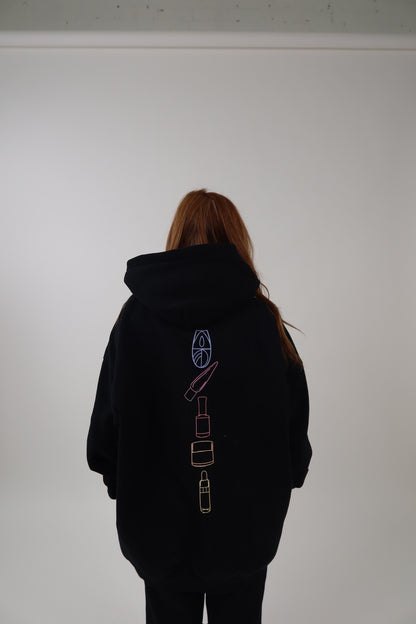 Oversized Spine Tat Hoodie
