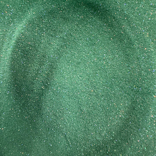 Green to White Glitter