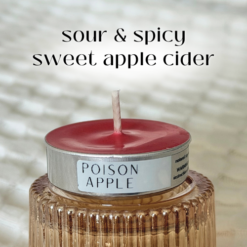 Poison Apple Tealight Candle