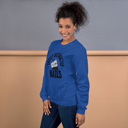 Easily Distracted by Nails Sweatshirt